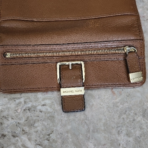 Michael Kors Brown Leather Wallet - Picture 3 of 10